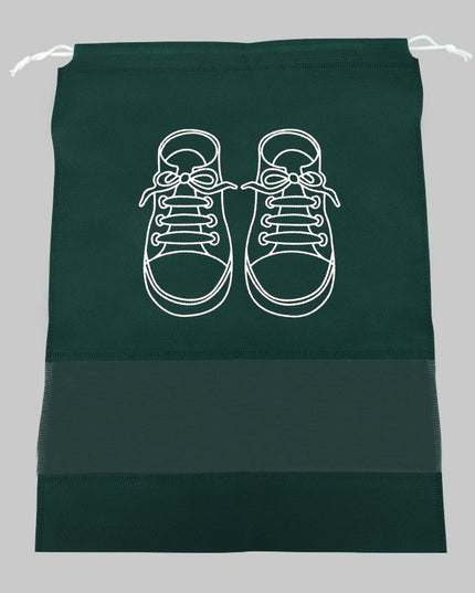 Sac depozitare incaltaminte, pentru voiaj sau depozitare, rezistent la praf, compatibil cu masina de spalat