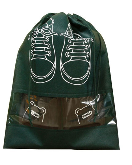 Sac depozitare incaltaminte, pentru voiaj sau depozitare, rezistent la praf, compatibil cu masina de spalat