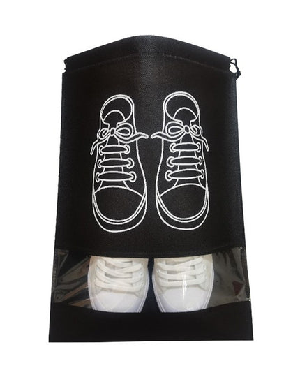 Sac depozitare incaltaminte, pentru voiaj sau depozitare, rezistent la praf, compatibil cu masina de spalat