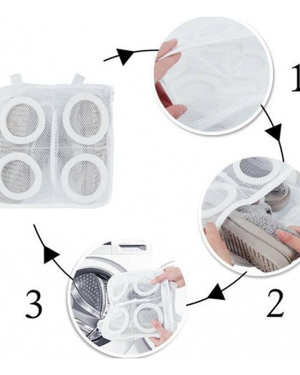Sac pentru Spalare Incaltaminte, pentru Masina de Spalat, 28x24.5x8 cm