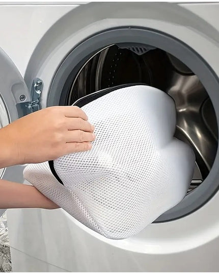 Sac pentru spalare si uscare incaltaminte compatibil cu masina de spalat, material rezistent