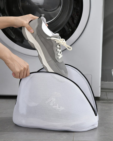 Sac pentru spalare si uscare incaltaminte compatibil cu masina de spalat, material rezistent