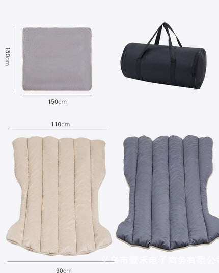 Saltea Speciala de Calatorie, Tesla Model Y / 3, pentru Camping, Portbagaj, Spate, pentru Dormit in Aer Liber, Geanta si Perna Incluse