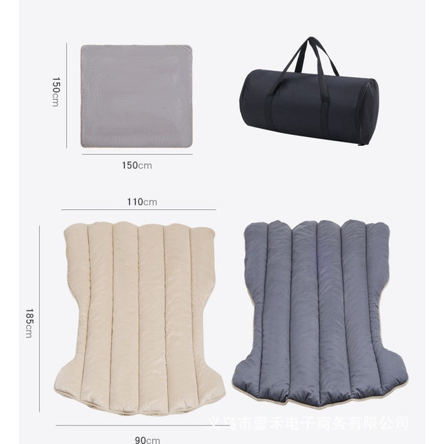 Saltea Speciala de Calatorie, Tesla Model Y / 3, pentru Camping, Portbagaj, Spate, pentru Dormit in Aer Liber, Geanta si Perna Incluse