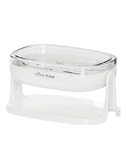 Savoniera cu Suport 1, Pentru Perete sau Blat, PET, Scurgere Optima