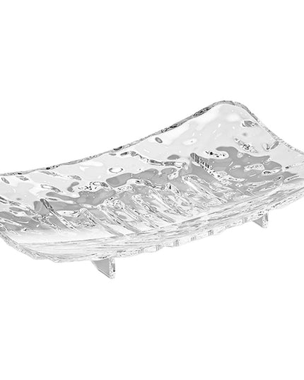 Savoniera din Plastic 15 x 9 cm, cu Scurgere Apa, Design Modern