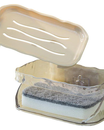 Savoniera Dubla, 2 Straturi, Instalare fara Perforare, Agatatoare Burete