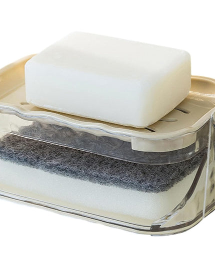 Savoniera Dubla, 2 Straturi, Instalare fara Perforare, Agatatoare Burete