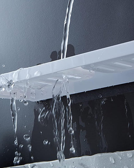 Savoniera Dubla, de Perete, cu Compartiment de Scurgere, Montare prin Lipire