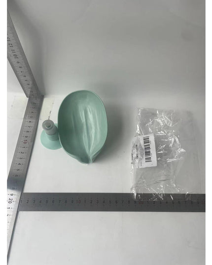 Savoniera cu scurgere, pentru sapun, cu ventuza, material ABS