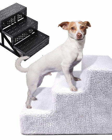 Scara pentru Animale de Companie, Universal, Detasabil, 3 Trepte