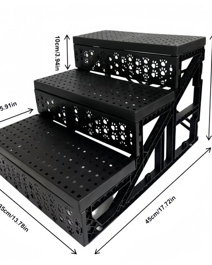 Scara pentru Animale de Companie, Universal, Detasabil, 3 Trepte