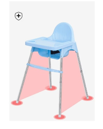 Scaun de masa telescopic pentru bebelusi si copii, cu Suport picioare si Centura de siguranta, reglabil pe inaltime, Varsta 6-32 luni