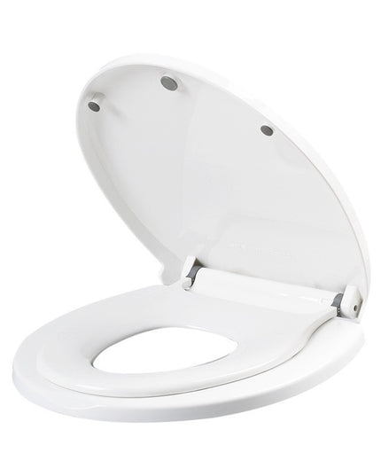 Capac de Toaleta cu Reductie 1, pentru Copii si Adulti, Coborare Lenta si Silentioasa, Instalare Usoara, din PP5 , in Forma de O