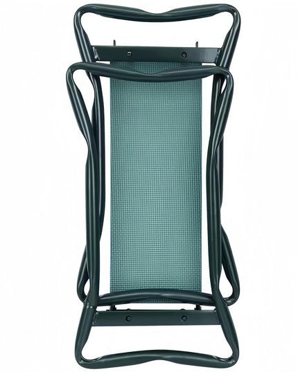 Scaun Multifunctional pentru Gradinarit, Inaltime Reglabila, Geanta Laterala pentru unelte,Pliabil