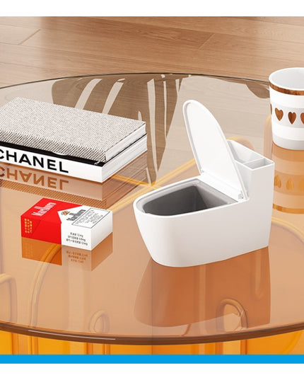 Scrumiera creativa Forma de Toaleta, Capac