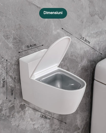 Scrumiera creativa Forma de Toaleta, Capac