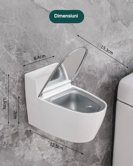 Scrumiera creativa Forma de Toaleta, Capac