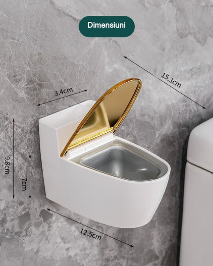 Scrumiera creativa Forma de Toaleta, Capac