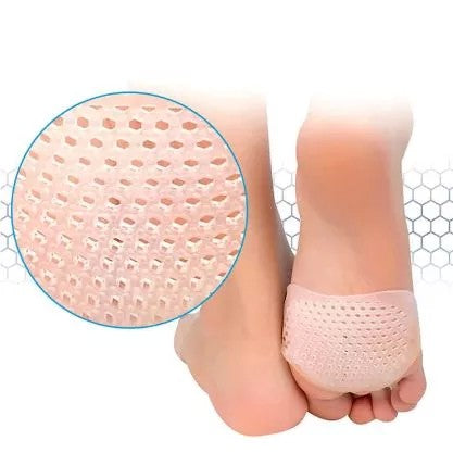 2 Branturi cu Gel, pentru Metatarsiene, Pernute din Silicon Gel, Universale, Separator Corectie Pozitie Degete Picior