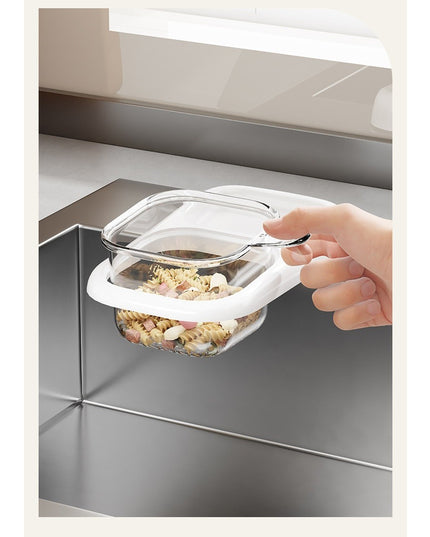 Cos de Scurgere pentru Chiuveta, din ABS, cu Maner si Ventuza, Multifunctional, 22 x 13 x 8.5 cm