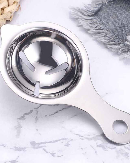 Separator de oua, separa albusul de galbenus, inox, usor de folosit