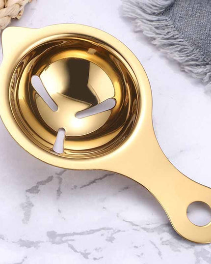 Separator de oua, separa albusul de galbenus, inox, usor de folosit