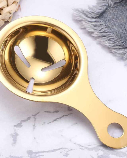 Separator de oua, separa albusul de galbenus, inox, usor de folosit