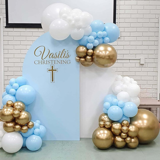 10 Baloane din Latex, Model Party,1 g, Bleu