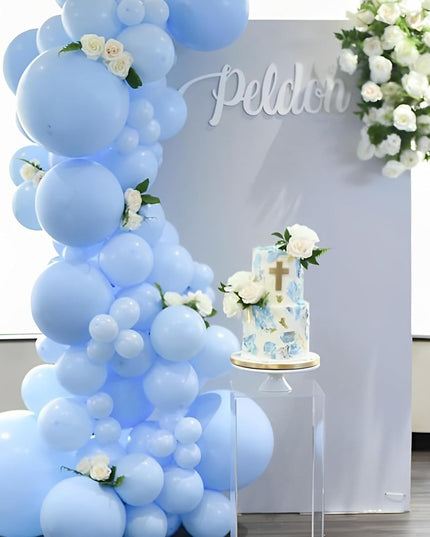 10 Baloane din Latex, Model Party,1 g, Bleu