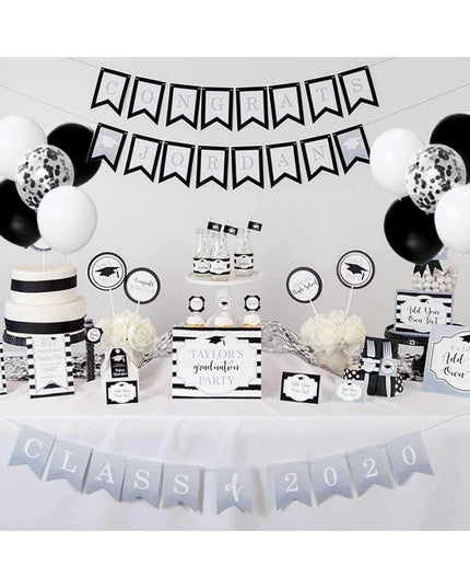 10 Baloane din Latex, Model Party Confetti, 5 x Confetti, 5 x