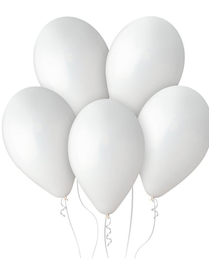 10 Baloane din Latex Metalizate, Model Party, 5x