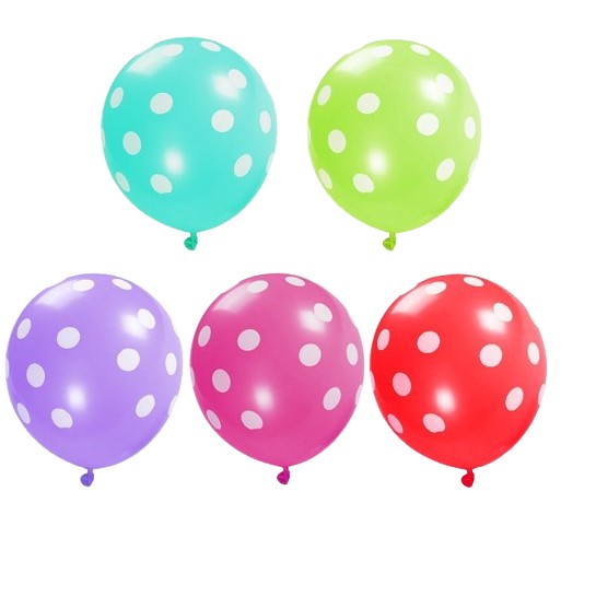 10 Baloane din Latex, Model Party Buline, 2x