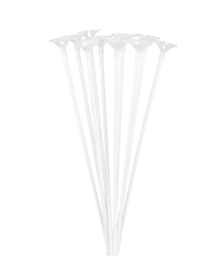 Set 10 Bete cu Rozete pentru Baloane, Suporturi de plastic, Usor de instalat, Reutilizabil, Pentru aniversare, Nunta, Ziua de Nastere, Decor