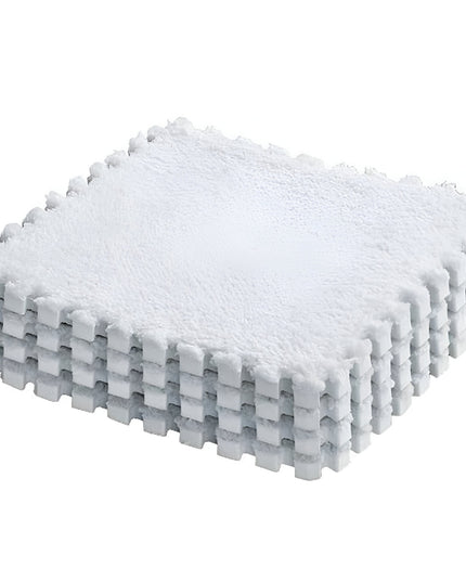 10 Piese Covor tip Puzzle, Spuma EVA, Pufos