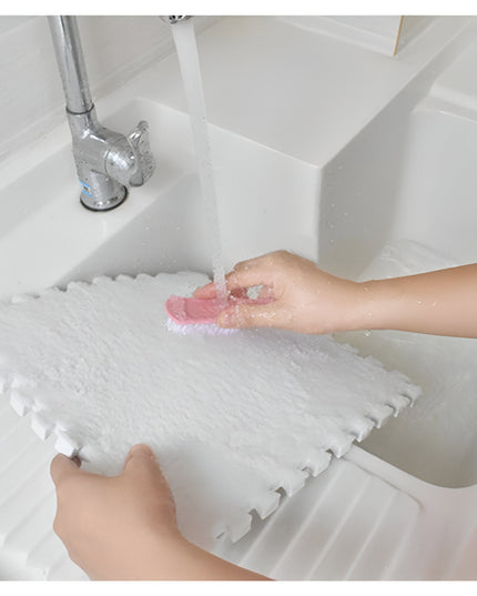 10 Piese Covor tip Puzzle, Spuma EVA, Pufos