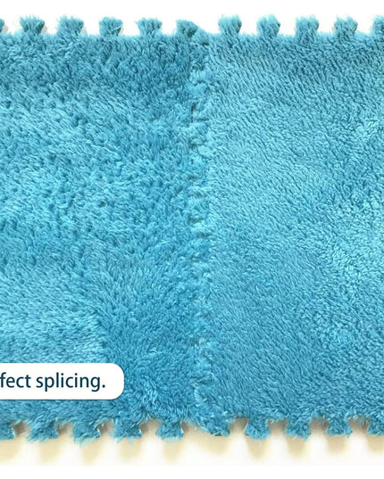 10 Piese Covor tip Puzzle, Spuma EVA, Pufos