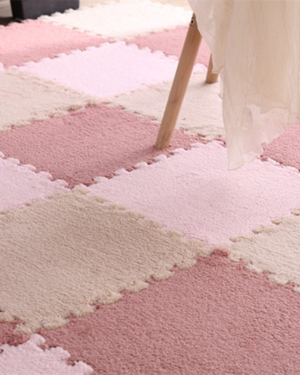 10 Piese Covor tip Puzzle, Spuma EVA, Pufos