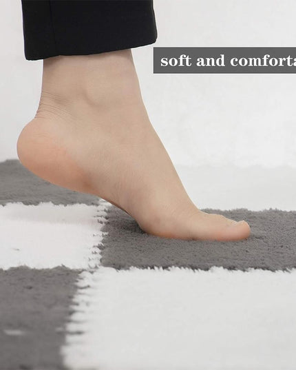 10 Piese Covor tip Puzzle, Spuma EVA, Pufos