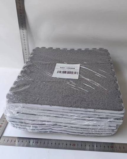 10 Piese Covor tip Puzzle, Spuma EVA, Pufos