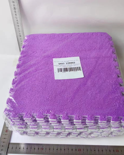 10 Piese Covor tip Puzzle, Spuma EVA, Pufos