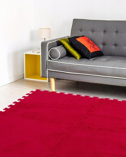 10 Piese Covor tip Puzzle, Spuma EVA, Pufos