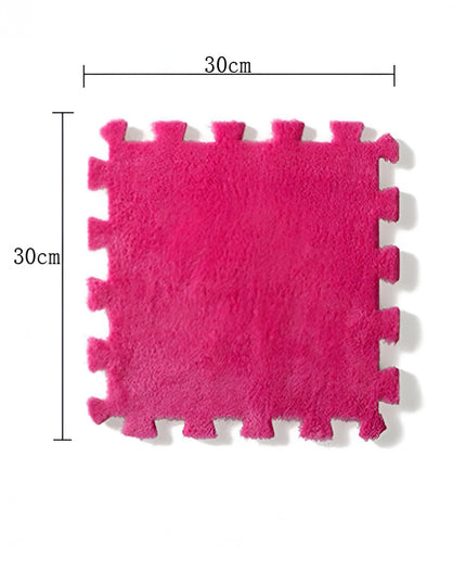 10 Piese Covor tip Puzzle, Spuma EVA, Pufos