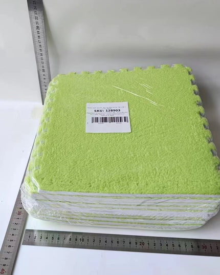 10 Piese Covor tip Puzzle, Spuma EVA, Pufos