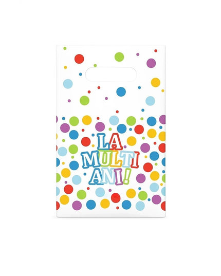 10 Pungi de Cadou, Colectia LA MULTI ANI,din Plastic