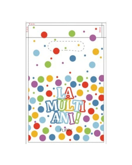 10 Pungi de Cadou, Colectia LA MULTI ANI,din Plastic