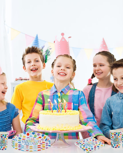 10 Stegulete Tip Banner, Colectia LA MULTI ANI , Lungime, din Hartie Cretata