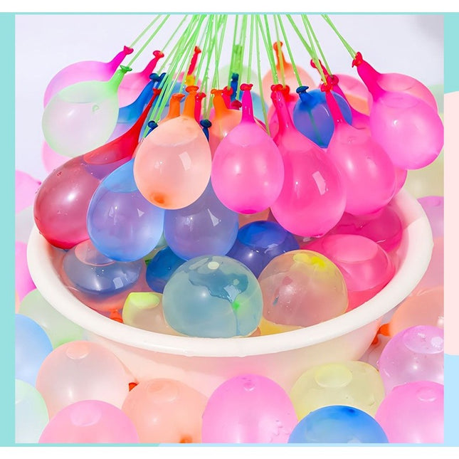 111 Baloane din Latex, Aqua Party, Sistem de Umplere Rapida, Diametru