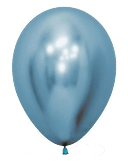 12 Baloane, din Latex Chrome