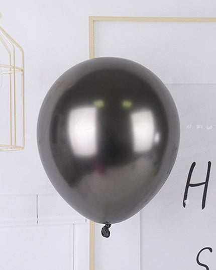 12 Baloane, din Latex Chrome